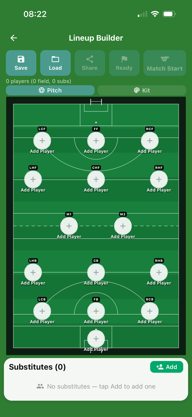 Lineup Builder